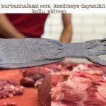 Kesilmeye dayanıklı eldiven kolluk kollu eldiven uzun eldiven
