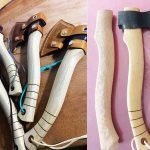 Taçlı ergonomik balta sapı 38 cm